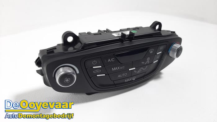 Climatronic panel from a Ford B-Max (JK8) 1.0 EcoBoost 12V 125 Van 2014