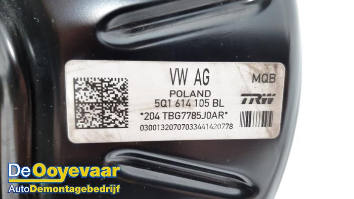 Assistant de freinage d'un Volkswagen Passat Variant (3G5) 1.6 TDI 16V 2015