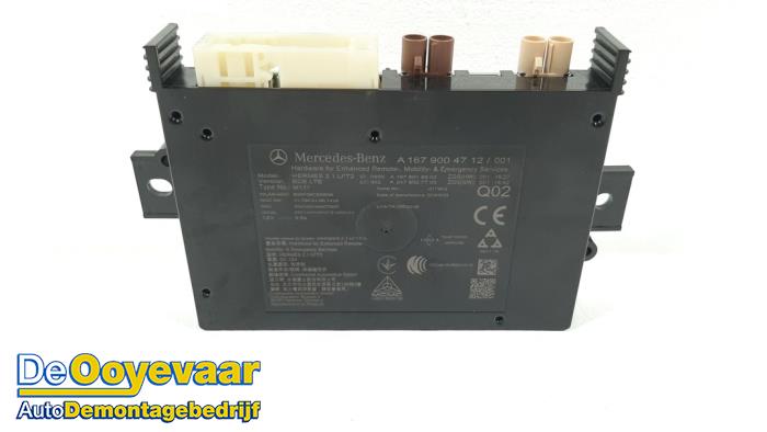 Używane Modul Bluetooth Mercedes C (W205) C-180 1.5 EQ Boost Cena € 59,99 Procedura marży oferowane przez Autodemontagebedrijf De Ooyevaar