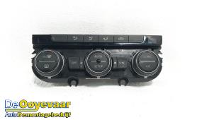 Used Heater control panel Volkswagen Golf VII (AUA) 1.6 TDI BlueMotion 16V Price € 64,99 Margin scheme offered by Autodemontagebedrijf De Ooyevaar