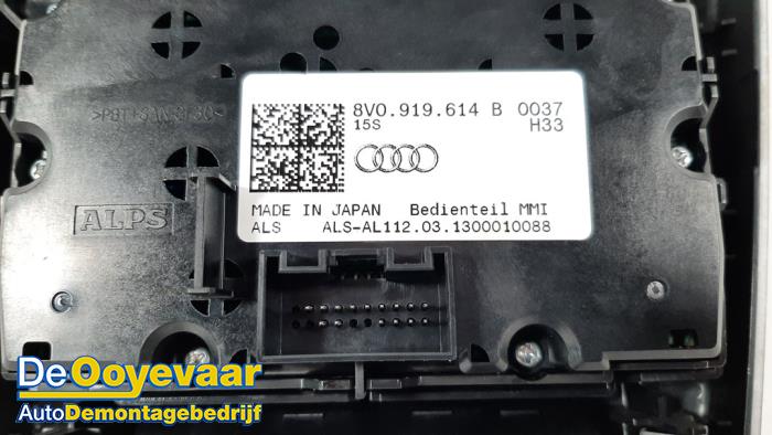 Jednostka multimedialna z Audi A3 Sportback (8VA/8VF) 1.6 TDI 16V 2014