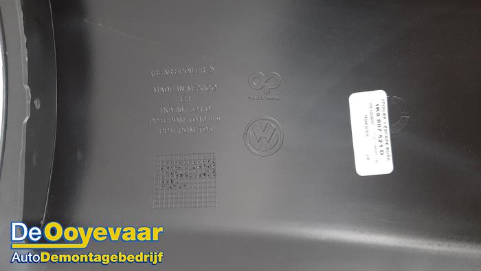 Jupe pare choc arrière d'un Volkswagen Golf VI Variant (AJ5/1KA)  2014