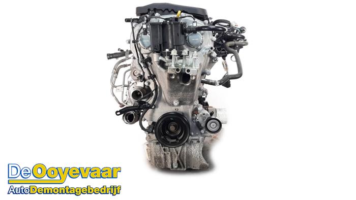 Motor van een Ford Fiesta 7 1.0 EcoBoost 12V 2020