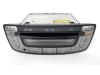 Radio CD player from a Ford Fusion, 2002 / 2012 1.6 TDCi, Combi/o, Diesel, 1.560cc, 66kW (90pk), FWD, HHJA; HHJB, 2004-11 / 2012-12, UJ1 2007