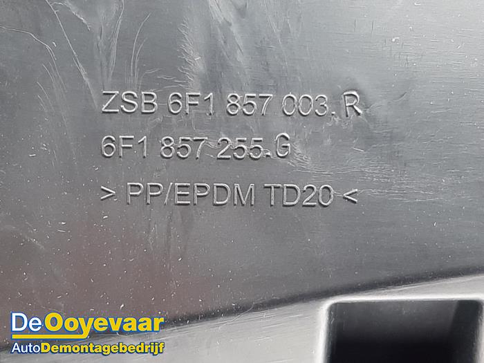 Juego de airbags de un Seat Ibiza V (KJB) 1.0 TSI 12V 2020