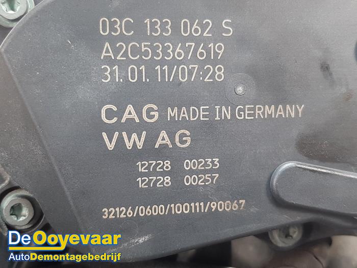 Engine from a Volkswagen Golf VI (5K1) 1.4 16V 2011