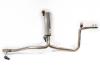 Exhaust middle silencer from a Volkswagen Caddy Cargo V (SBA/SBH) 2.0 TDI BlueMotionTechnology 2021