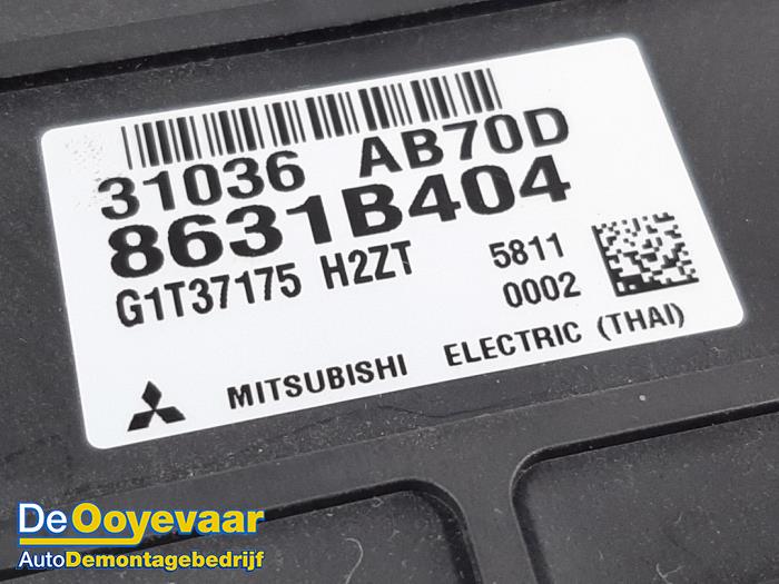 Automatic gearbox computer from a Mitsubishi Space Star (A0) 1.2 12V 2019