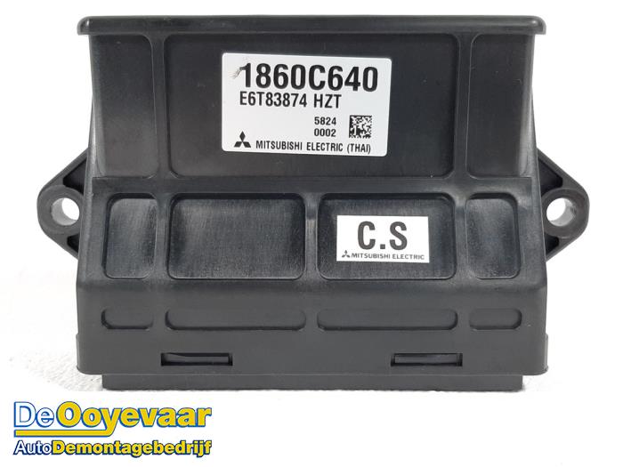 Used Engine management computer Mitsubishi Space Star (A0) 1.2 12V Price € 69,99 Margin scheme offered by Autodemontagebedrijf De Ooyevaar
