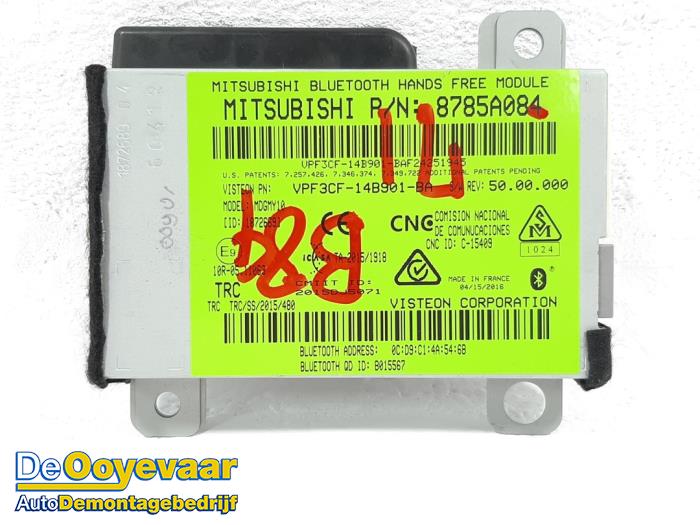 Używane Modul Bluetooth Mitsubishi ASX 1.6 Di-D 16V 4x4 Cena € 99,99 Procedura marży oferowane przez Autodemontagebedrijf De Ooyevaar