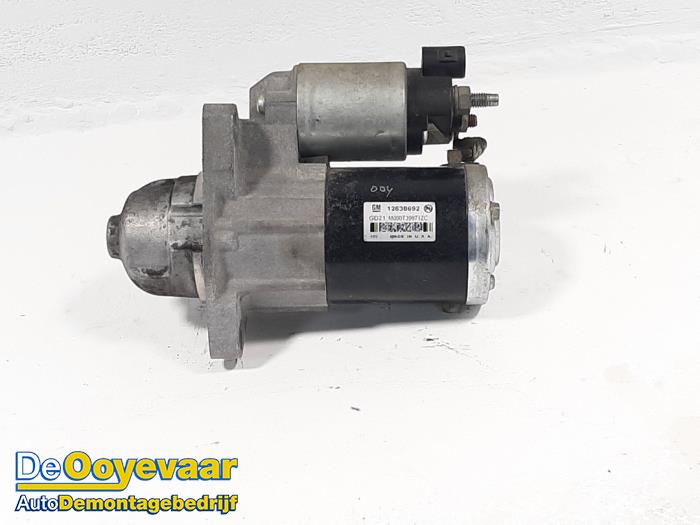 Used Starter Opel Corsa E 1.0 SIDI Turbo 12V Price € 19,99 Margin scheme offered by Autodemontagebedrijf De Ooyevaar