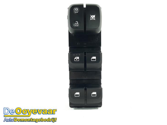 Multi-functional window switch from a Kia Picanto (JA) 1.0 12V 2020