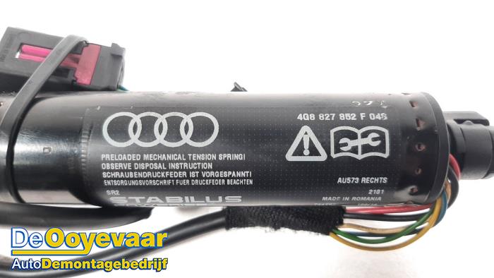 Amortiguador de gas derecha detrás de un Audi A7 Sportback (4GA/4GF) 3.0 TDI V6 24V biturbo Quattro 2015