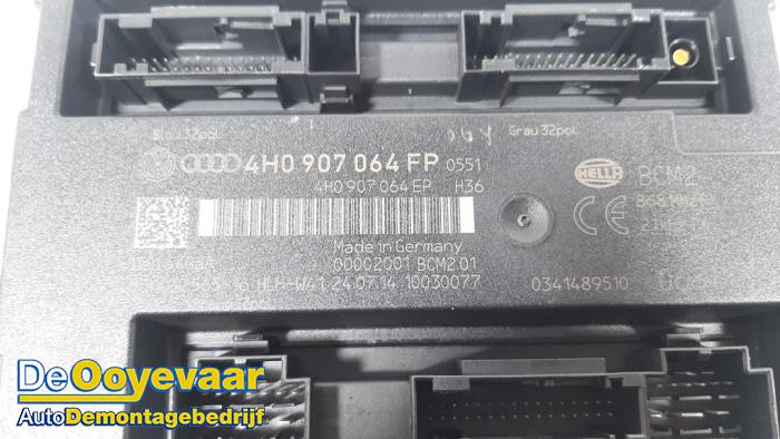 Ordinateur contrôle fonctionnel d'un Audi A7 Sportback (4GA/4GF) 3.0 TDI V6 24V biturbo Quattro 2015
