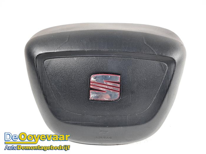 Left airbag (steering wheel) from a Seat Ibiza IV SC (6J1) 1.2 12V 2012