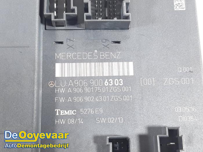 Sterownik Body Control z Mercedes-Benz Sprinter 3,5t (906.63) 316 CDI 16V 2016