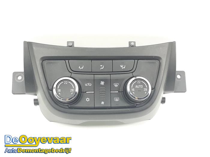 Heater control panel from a Opel Zafira Tourer (P12) 1.6 CDTI 16V ecoFLEX 136 2013