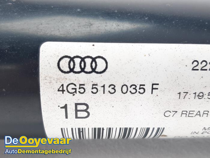 Rear shock absorber, right from a Audi A6 (C7) 3.0 TDI V6 24V 2016