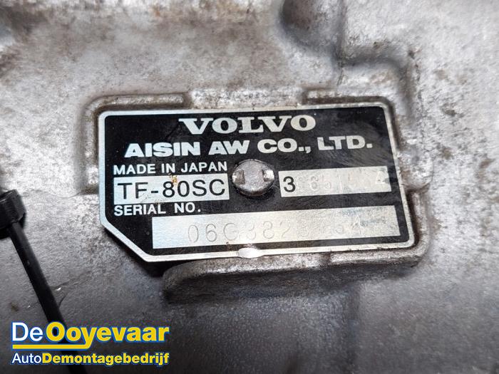 Boite de vitesses d'un Volvo S80 (AR/AS) 3.2 24V 2008