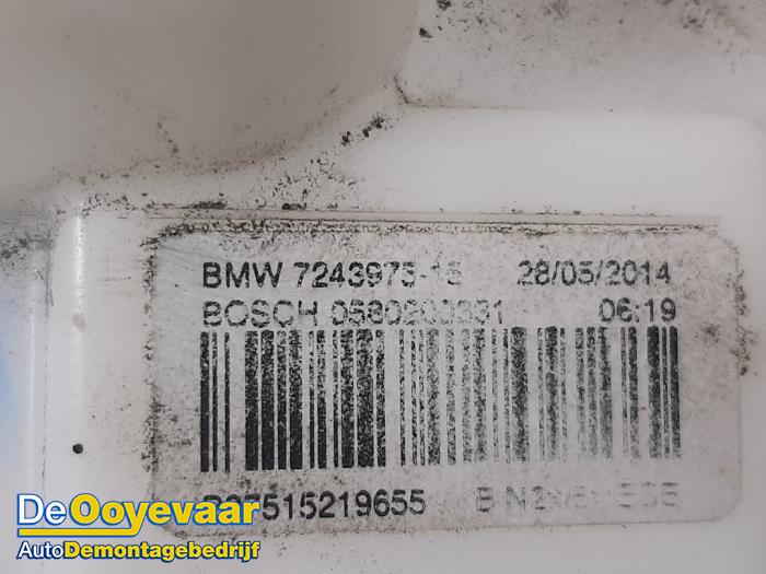 Kraftstoffpumpe Elektrisch van een BMW 3 serie (F30) 320i 2.0 16V 2015