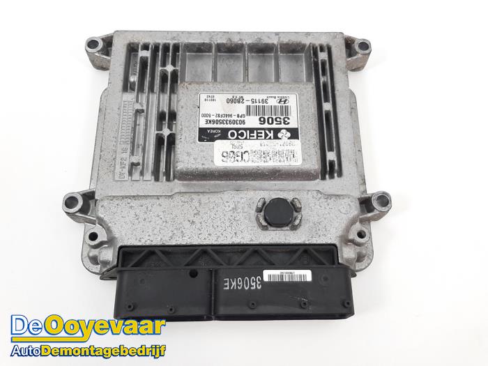 Used Engine management computer Hyundai i20 1.4i 16V Price € 49,99 Margin scheme offered by Autodemontagebedrijf De Ooyevaar