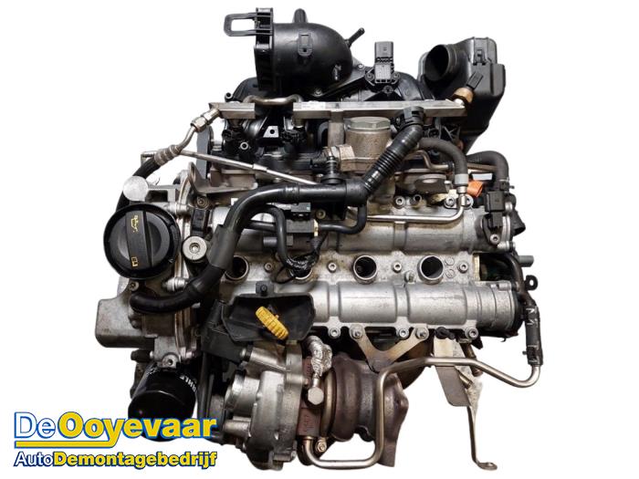 Motor van een Volkswagen Passat Variant (365) 1.4 TSI 16V EcoFuel 2014