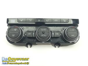 Used Heater control panel Volkswagen Golf VII (AUA) 2.0 GTD 16V Price € 39,99 Margin scheme offered by Autodemontagebedrijf De Ooyevaar
