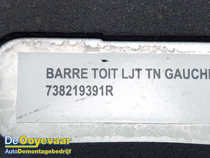 Kit rails de toit d'un Renault Megane IV Estate (RFBK) 1.3 TCE 160 16V 2021