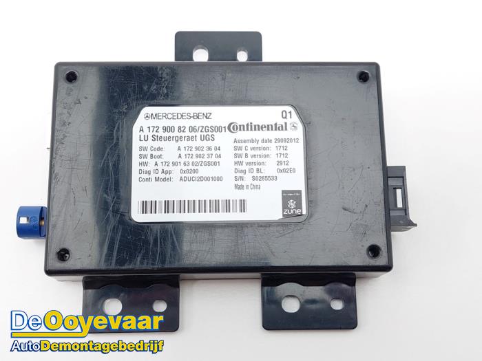 Gebrauchte Telefon Interface Mercedes A (W176) 1.6 A-200 16V Preis € 29,99 Margenregelung angeboten von Autodemontagebedrijf De Ooyevaar