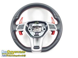 Used Steering wheel Mercedes A (W176) 1.6 A-200 16V Price € 169,99 Margin scheme offered by Autodemontagebedrijf De Ooyevaar