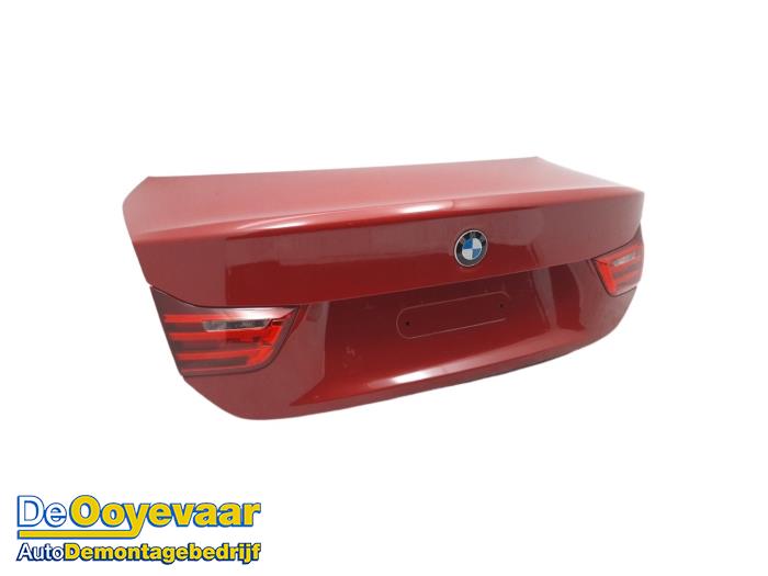 Tailgate from a BMW 4 serie (F32) 420i 2.0 TwinPower Turbo 16V 2016