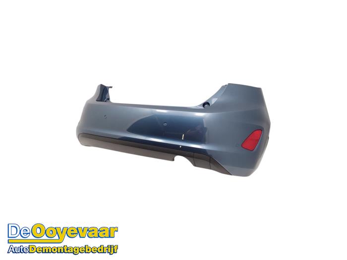 Rear bumper from a Ford Fiesta 7 1.0 EcoBoost Active 12V Hybrid 125 2020