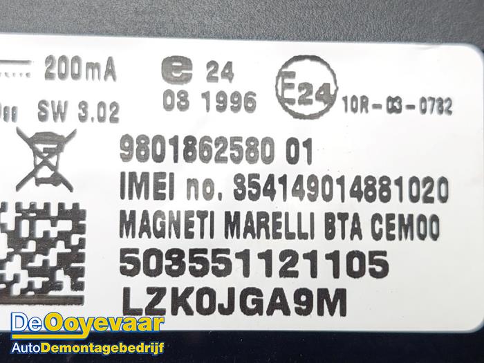 Module navigation d'un Peugeot 508 SW (8E/8U) 1.6 HDiF 16V 2013