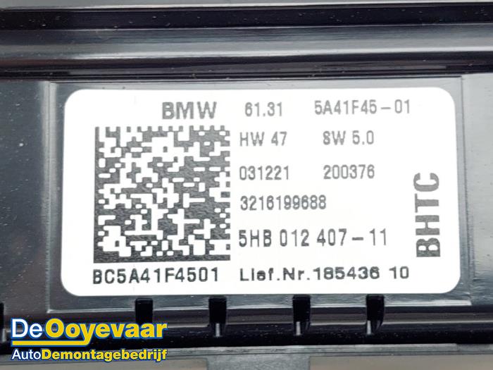 Panneau de commandes chauffage d'un MINI Countryman (F60) 1.5 TwinPower Turbo 12V Cooper SE ALL4 2022