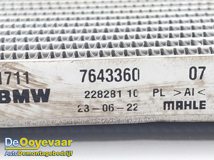 Air conditioning condenser Mini Countryman 1.5 TwinPower Turbo 12V