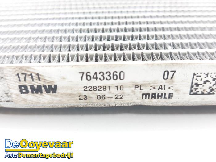 Air conditioning condenser Mini Countryman 1.5 TwinPower Turbo 12V