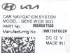 Sistema de navegación de un Kia Niro II (SG) 1.6 GDI Hybrid 2023