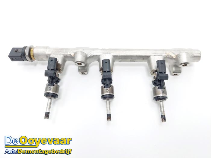 Usagé Système d'injection Volkswagen Polo VI (AW1) 1.0 TSI 12V Prix € 49,99 Règlement à la marge proposé par Autodemontagebedrijf De Ooyevaar
