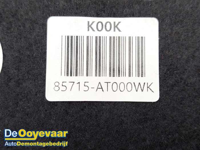 Boot mat from a Kia Niro II (SG) 1.6 GDI Hybrid 2023