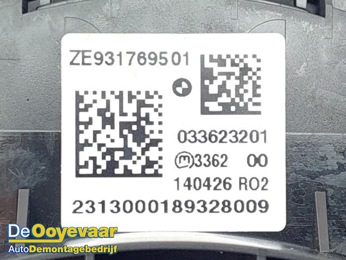 MMI Schalter van een BMW 1 serie (F20) 114i 1.6 16V 2014