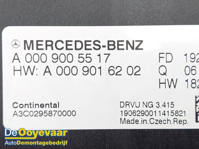 Ordenador de caja automática de un Mercedes-AMG A-Klasse AMG (177.0) 2.0 A-35 AMG Turbo 16V 4Matic 2019