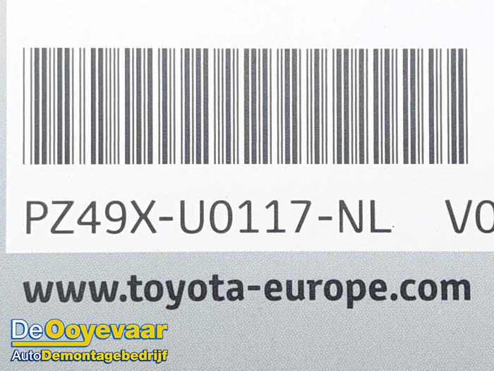 Livret d'instructions d'un Toyota Corolla Touring Sport (E21/EH1) 1.8 16V Hybrid 2020