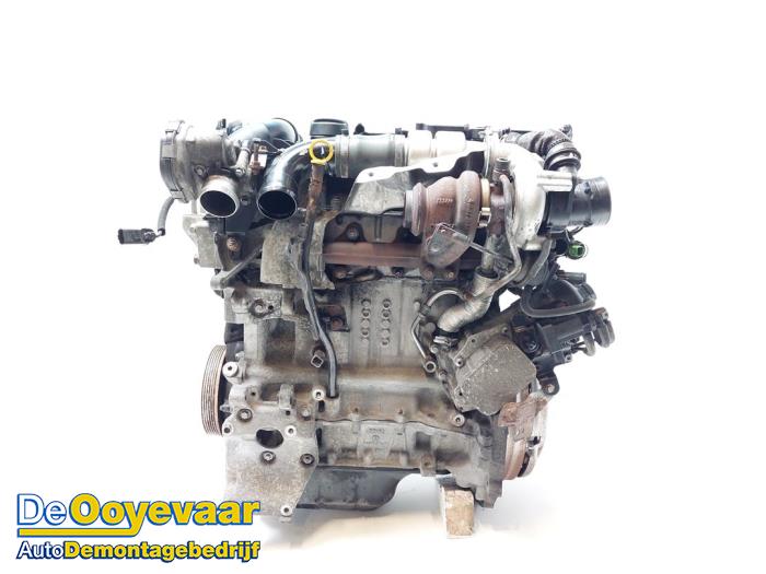 Gebrauchte Motor Ford Fiesta 6 (JA8) 1.6 TDCi 16V 95 Preis € 549,99 Margenregelung angeboten von Autodemontagebedrijf De Ooyevaar