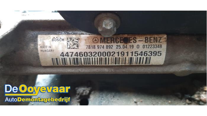 Przekladnia kierownicza ze wspomaganiem z Mercedes-Benz Vito (447.6) 1.6 111 CDI 16V 2019