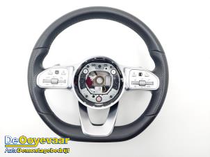 Used Steering wheel Mercedes A (177.0) 2.0 A-250 Turbo 16V Price € 150,00 Margin scheme offered by Autodemontagebedrijf De Ooyevaar