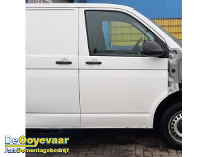 Używane Drzwi prawe wersja 2-drzwiowa Volkswagen Transporter T6 2.0 TDI Cena € 399,99 Procedura marży oferowane przez Autodemontagebedrijf De Ooyevaar