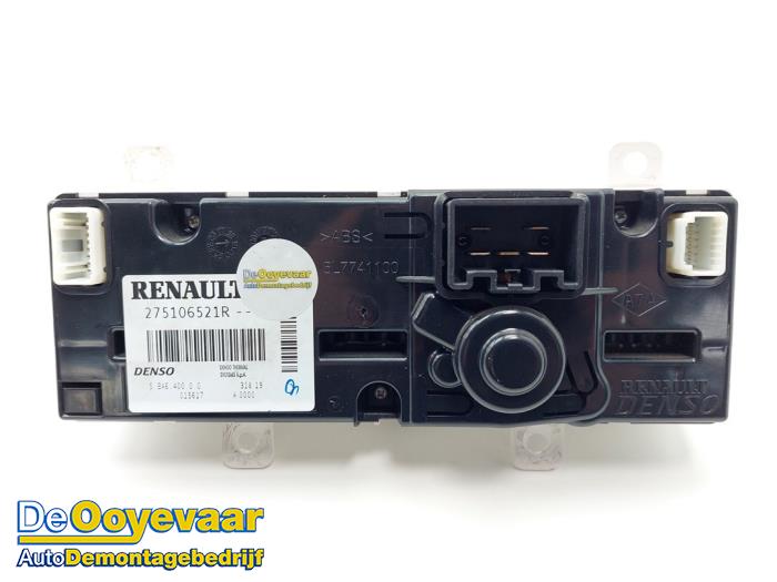Heater control panel from a Renault Master IV (MA/MB/MC/MD/MH/MF/MG/MH) 2.3 dCi 135 16V FWD 2020