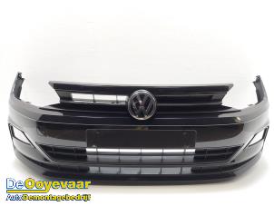 Used Front bumper Volkswagen Polo VI (AW1) 1.0 TSI 12V Price € 499,99 Margin scheme offered by Autodemontagebedrijf De Ooyevaar