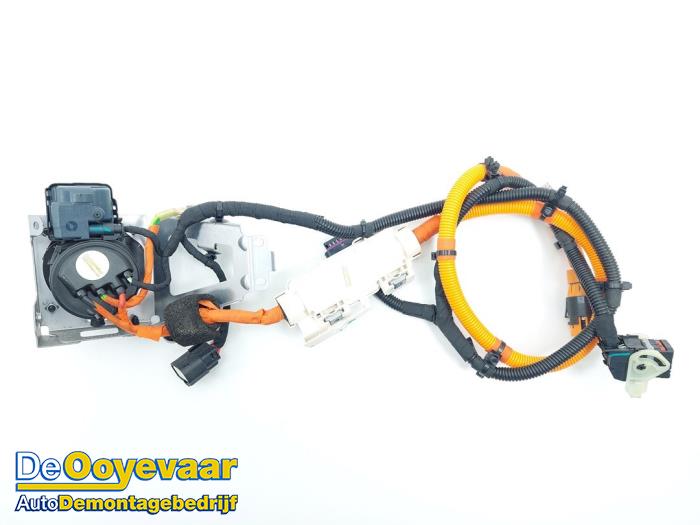 Electric car charge socket