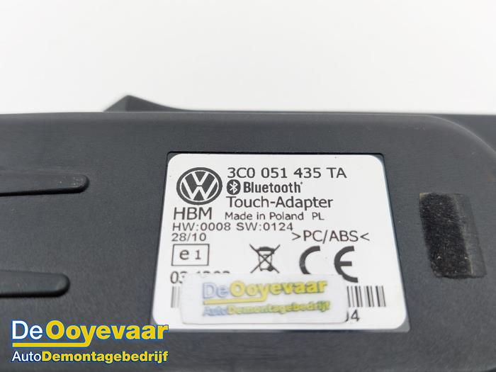 Módulo Bluetooth de un Volkswagen Polo V (6R) 1.2 TDI 12V BlueMotion 2011